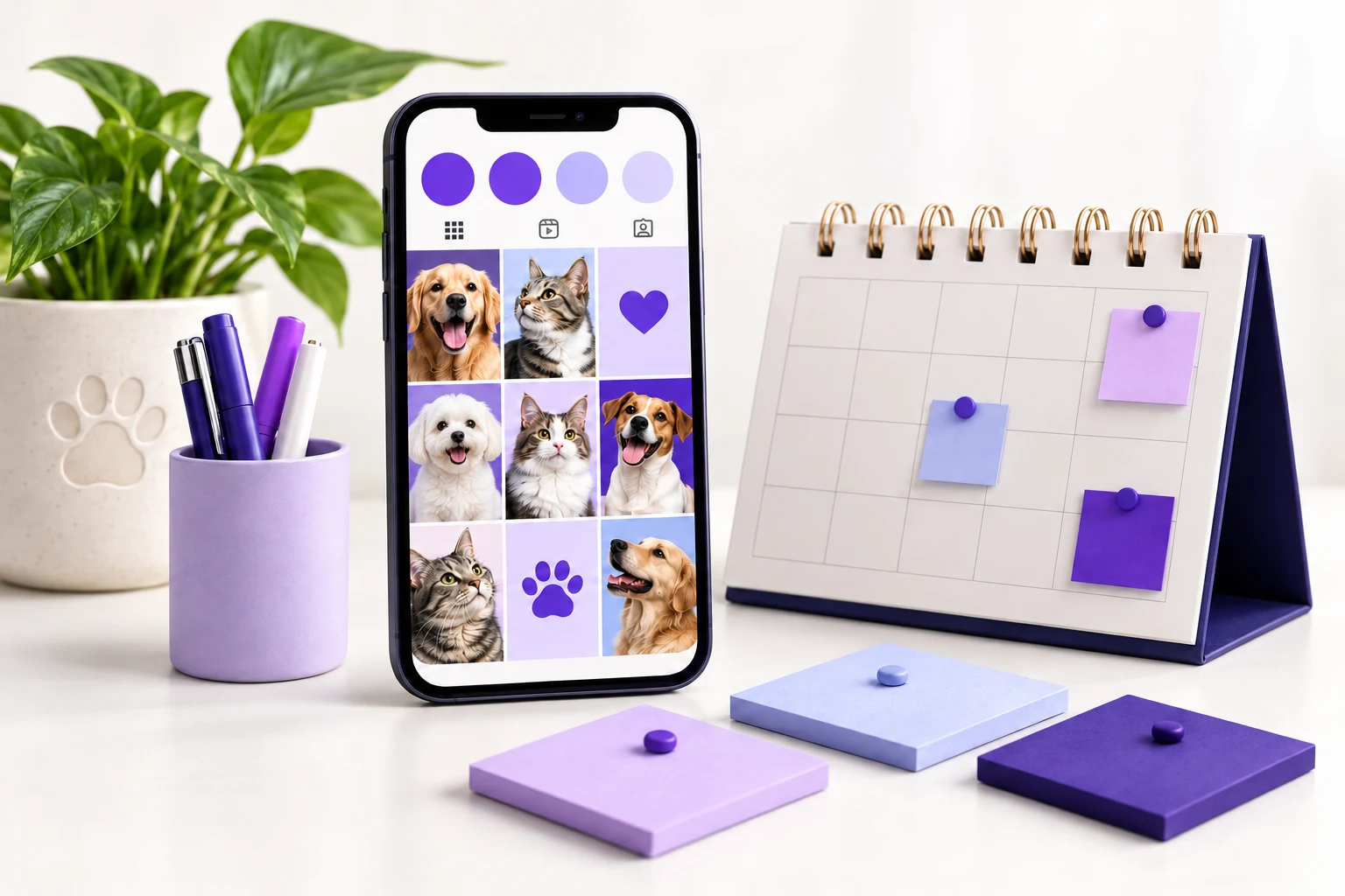 Planejamento de conteúdo veterinário nas redes sociais